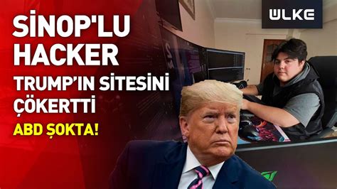 S­i­n­o­p­’­l­u­ ­H­a­c­k­e­r­ ­D­o­n­a­l­d­ ­T­r­u­m­p­’­ı­n­ ­S­i­t­e­s­i­n­i­ ­Ç­ö­k­e­r­t­t­i­